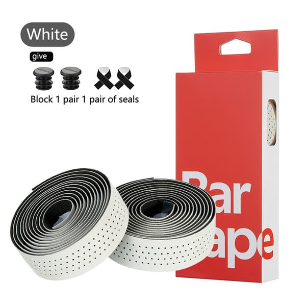 INF Anti-Slip Road Bike Handlebar Tape Breathable Bike Grip Hvid