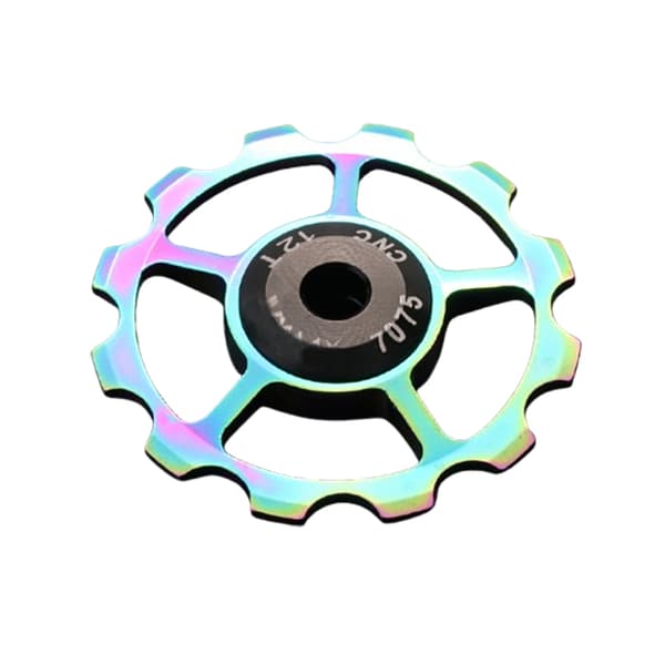 INF Fargerikt 12T Jockey Wheel for Landeveissykkel - Forbedret Giring