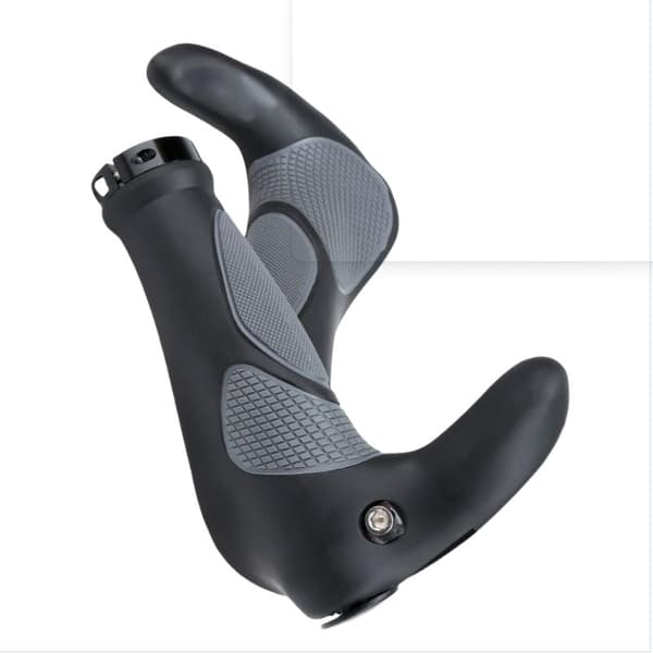 INF Ergonomiska gummihandtag med styrändar för MTB