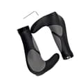 Miniatyrbilde 2 av 4: INF Ergonomiske gummihåndtak med styreender for MTB