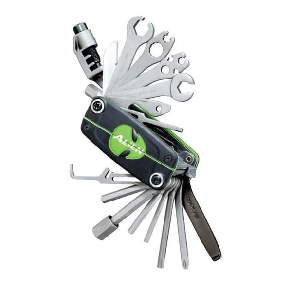 Multifunktionsverktyg - TOPEAK - The Alien III - 26 funktioner - T25 Torx Key - 2-10 mm insexnyckel