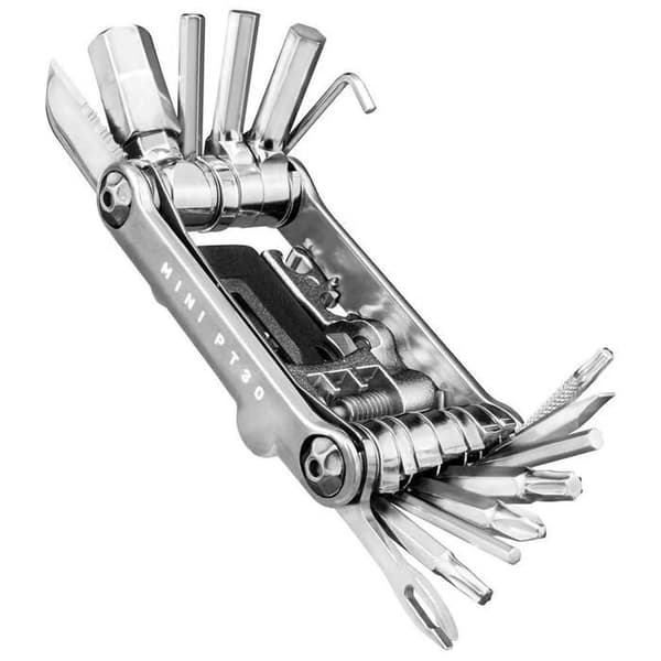 Mini-verktyg för precision - Topeak - PT30 - 30 funktioner - Silver - One size