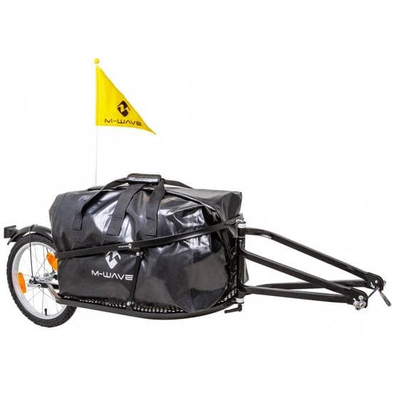M-Wave - Cykelvagn / Lastvagn - Single 40 16 Tum Svart