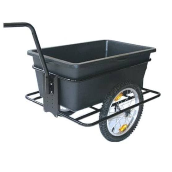 Roland - Cykelvogn / Cargo Cart - Big Boy sædestolpebeslag 16 tommer sort/sort