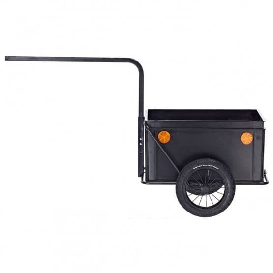 Roland - Cykelvogn / Cargo Cart - Mini Boy Bike Cart / Cargo Cart 12 Tommer Sort