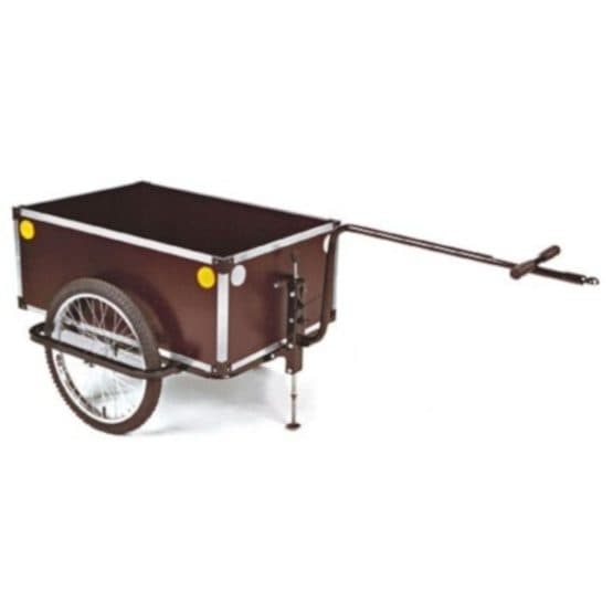 Roland - Cykeltrailer / Cargo trailer - Jumbo 20 Tommer Brun