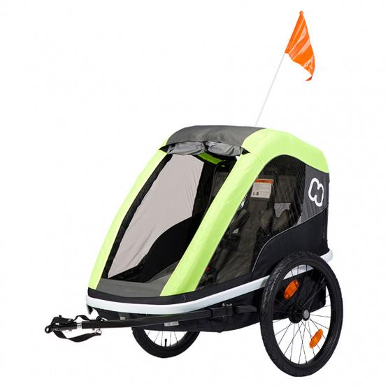 Hamax - Cykelvagn Avenida Twin 20 Inch Lime/Svart