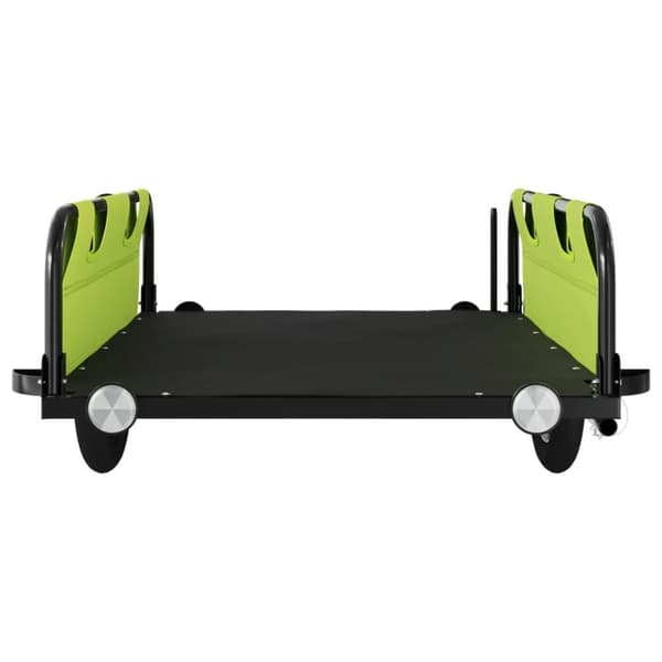 vidaXL cykeltrailer oxfordstof og jern grøn