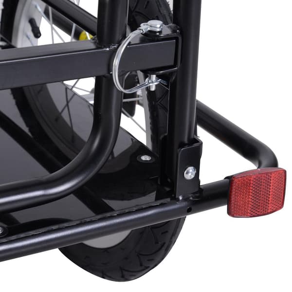 Rootz Cykelvagn - Svart - Stål, Gummi - 61,02 cm x 28,15 cm x 30,31 cm