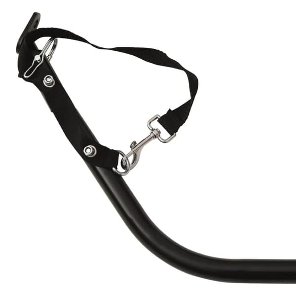 vidaXL cykelanhænger 45 kg jern sort