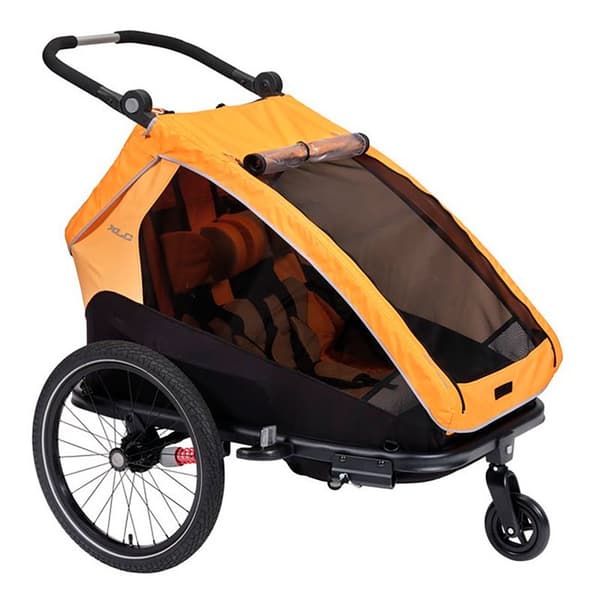 Xlc Anhænger Duo S 20´´ Gul,Orange Max 45 kg Dreng