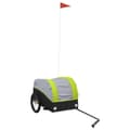 Miniatyrbilde 1 av 11: vidaXL Sykkelvogn svart og grønn 30 kg jern
