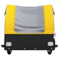 Miniatyrbilde 5 av 11: vidaXL Sykkelvogn svart og gul 30 kg jern