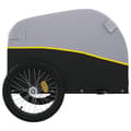 Miniatyrbilde 6 av 11: vidaXL Sykkelvogn svart og gul 30 kg jern