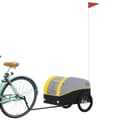 Miniatyrbilde 2 av 11: vidaXL Sykkelvogn svart og gul 30 kg jern