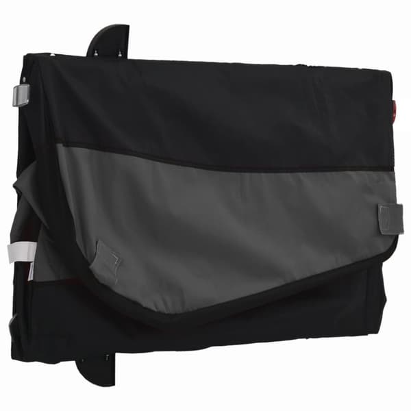 cykelanhænger 45 kg jern sort