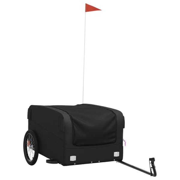 cykelanhænger 45 kg jern sort