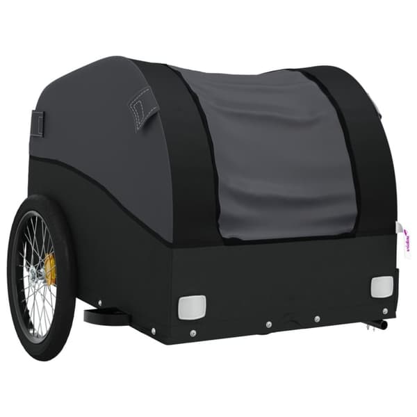 cykelanhænger 30 kg jern sort