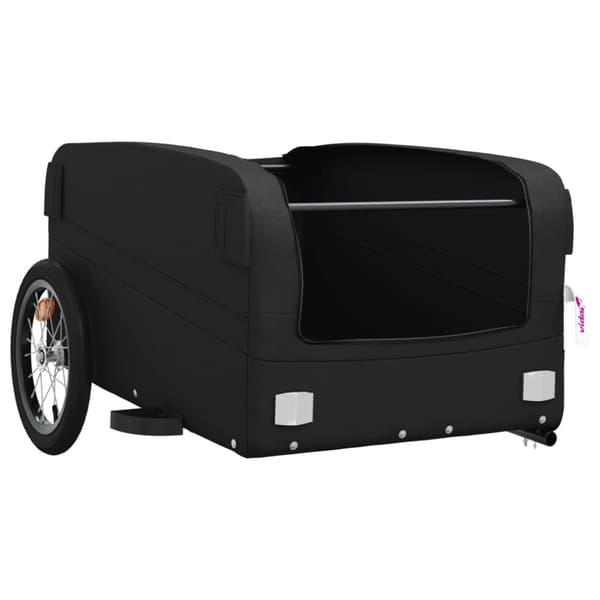 cykelanhænger 45 kg jern sort