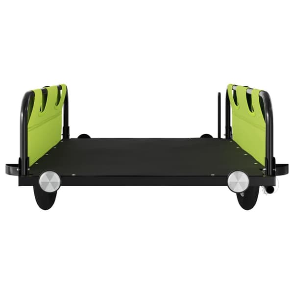cykeltrailer oxfordstof og jern grøn