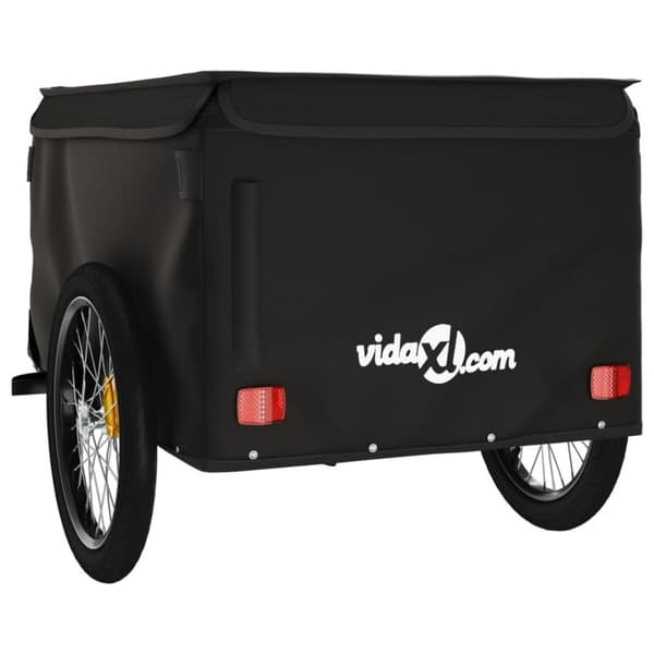 Cykelvagn svart 45 kg järn