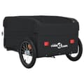 Miniatyrbilde 9 av 11: vidaXL Sykkelvogn svart 45 kg jern