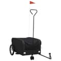 Miniatyrbilde 1 av 11: vidaXL Sykkelvogn svart 45 kg jern
