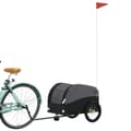 Miniatyrbilde 4 av 11: vidaXL Sykkelvogn svart 30 kg jern