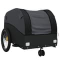 Miniatyrbilde 5 av 11: vidaXL Sykkelvogn svart 30 kg jern