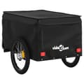Miniatyrbilde 9 av 11: vidaXL Sykkelvogn svart 30 kg jern