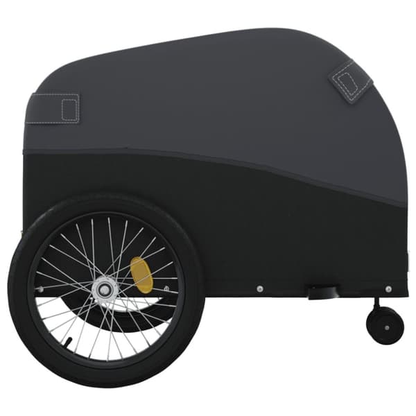 cykelanhænger 45 kg jern sort