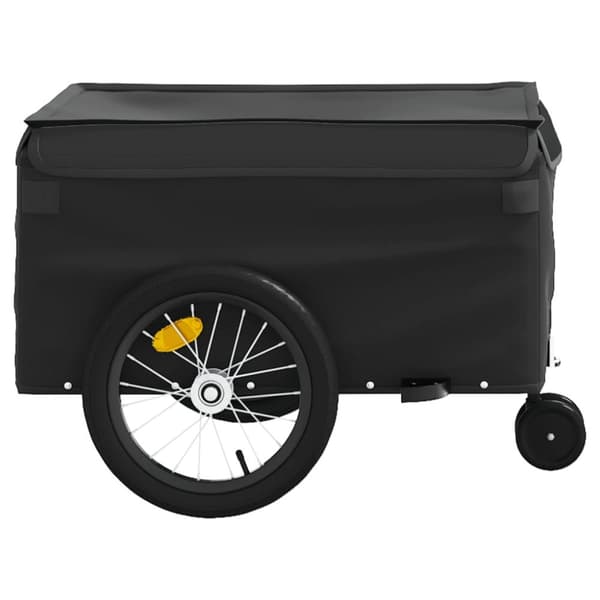 cykelanhænger 45 kg jern sort