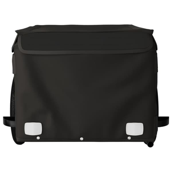 vidaXL cykelanhænger 30 kg jern sort -  Cykeltrailere