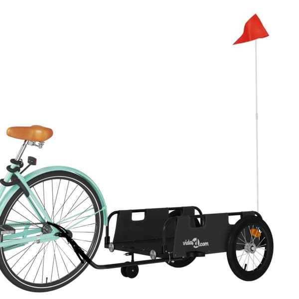 The Living Store cykeltrailer oxfordstof og jern sort - Cykeltrailere