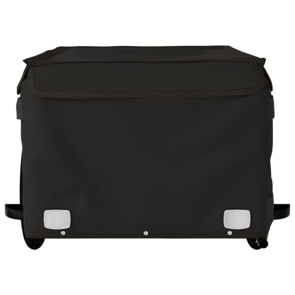 The Living Store Polkupyörän peräkärry musta 45 kg rauta -  Polkupyörän peräkärryt