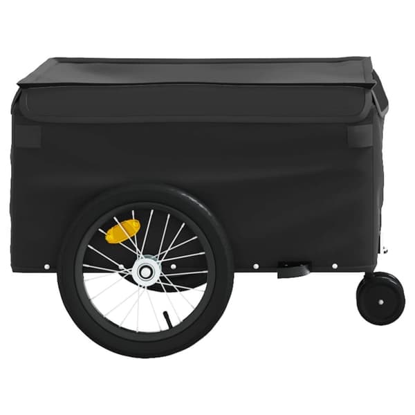 The Living Store Cykelvagn svart 45 kg järn -  Cykelvagnar