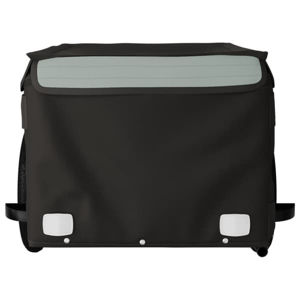 The Living Store cykelanhænger 30 kg jern sort og grå -  Cykeltrailere