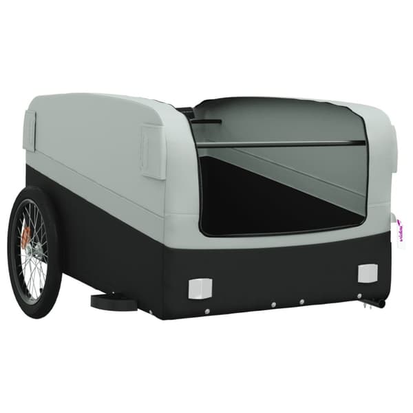 The Living Store cykelanhænger 45 kg jern sort og grå -  Cykeltrailere
