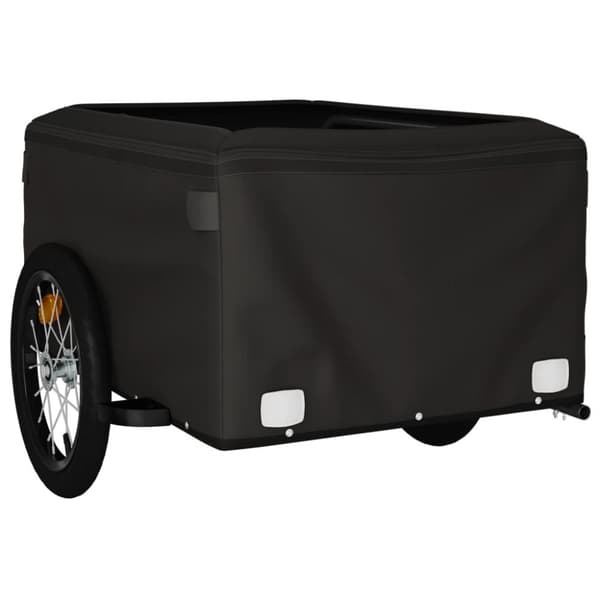 Cykelvagnar - Living Cykelvagn svart och orange 45 kg järn