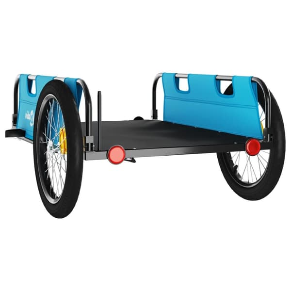 Cykeltrailer oxfordstof og jern blå - Cykeltrailer - Cykeltrailere - Home & Living