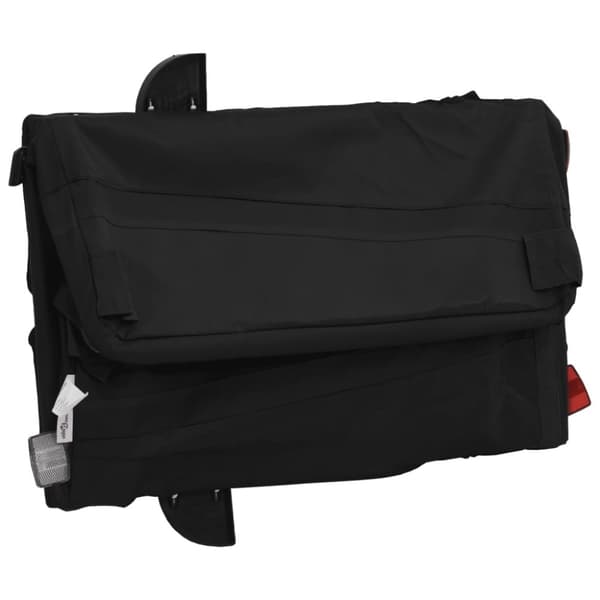 vidaXL Cykelvagn svart 30 kg järn