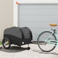 Miniatyrbild 1 av 2: Cykelvagn svart 45 kg järn