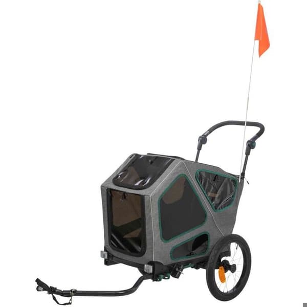 Hundtransportvagn för cykel Trixie - 50x72x87 cm