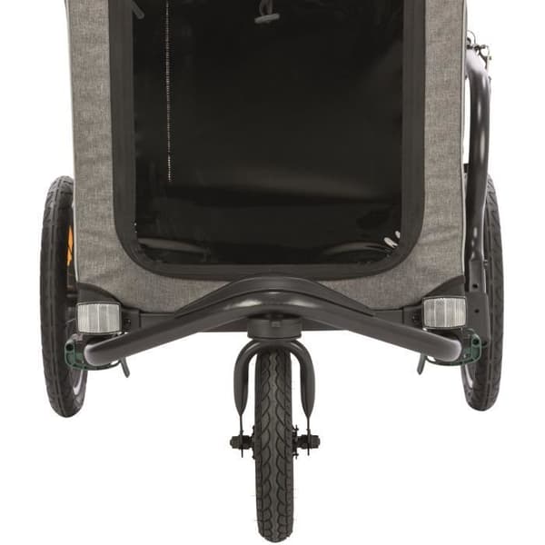 Kit för omvandling av cykeltrailer - Trixie - Jogger - One size - Svart - Svängbar framskärm