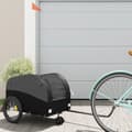 Miniatyrbild 1 av 2: Cykelvagn svart 30 kg järn