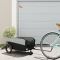 Miniatyrbild 1 av 2: Cykelvagn svart 30 kg järn