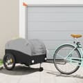 Miniatyrbild 1 av 2: Cykelvagn svart och grå 45 kg järn