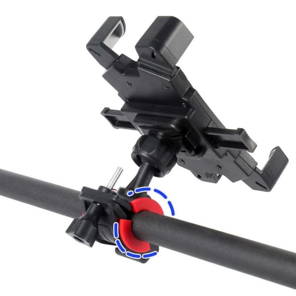 Automatisk 4,7-6,8 "mobilholder for scooter, sykkel, moped, motorsykkel