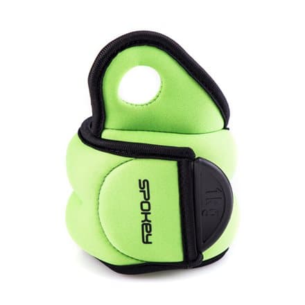 Obciążenia na ręce Spokey Com Form IV 2x1kg zielone 920911