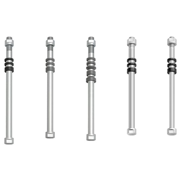 Tacx Træner Aksel E-thru 10 Mm Søvfarvet